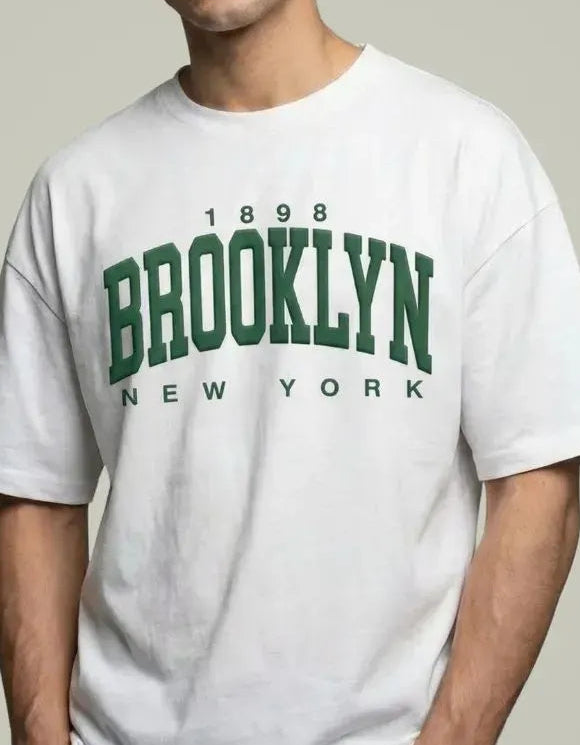 1898 GRAPHIC DOWN SHOULDER T-SHIRT