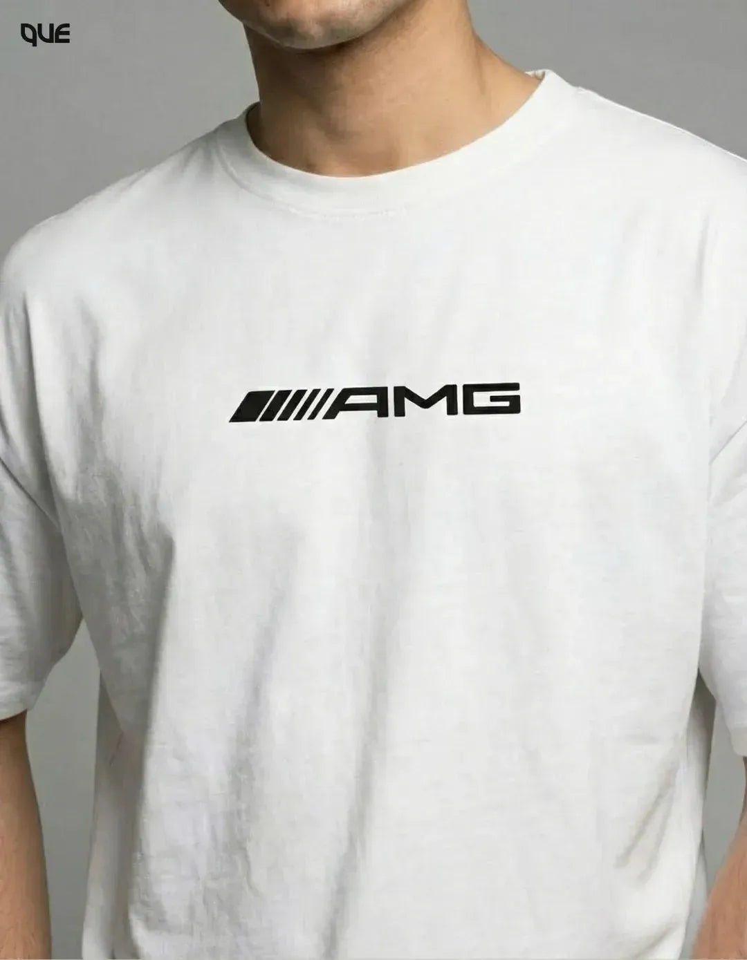 AMG LOGO DOWN SHOULDER T-SHIRT