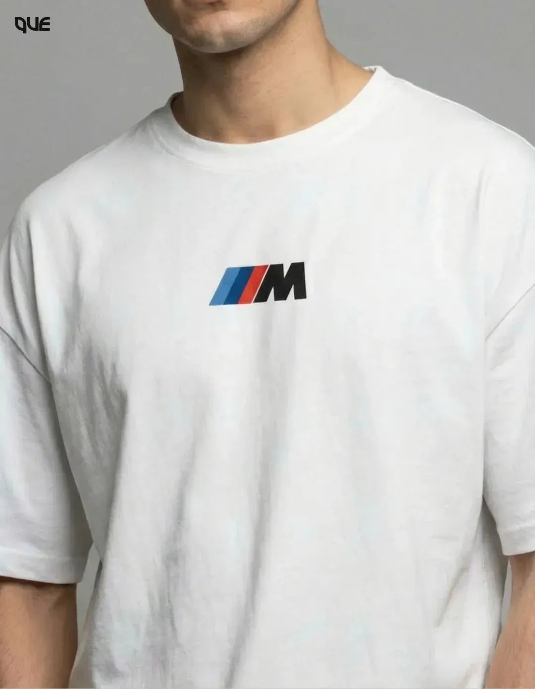 M LOGO DOWN SHOULDER T-SHIRT