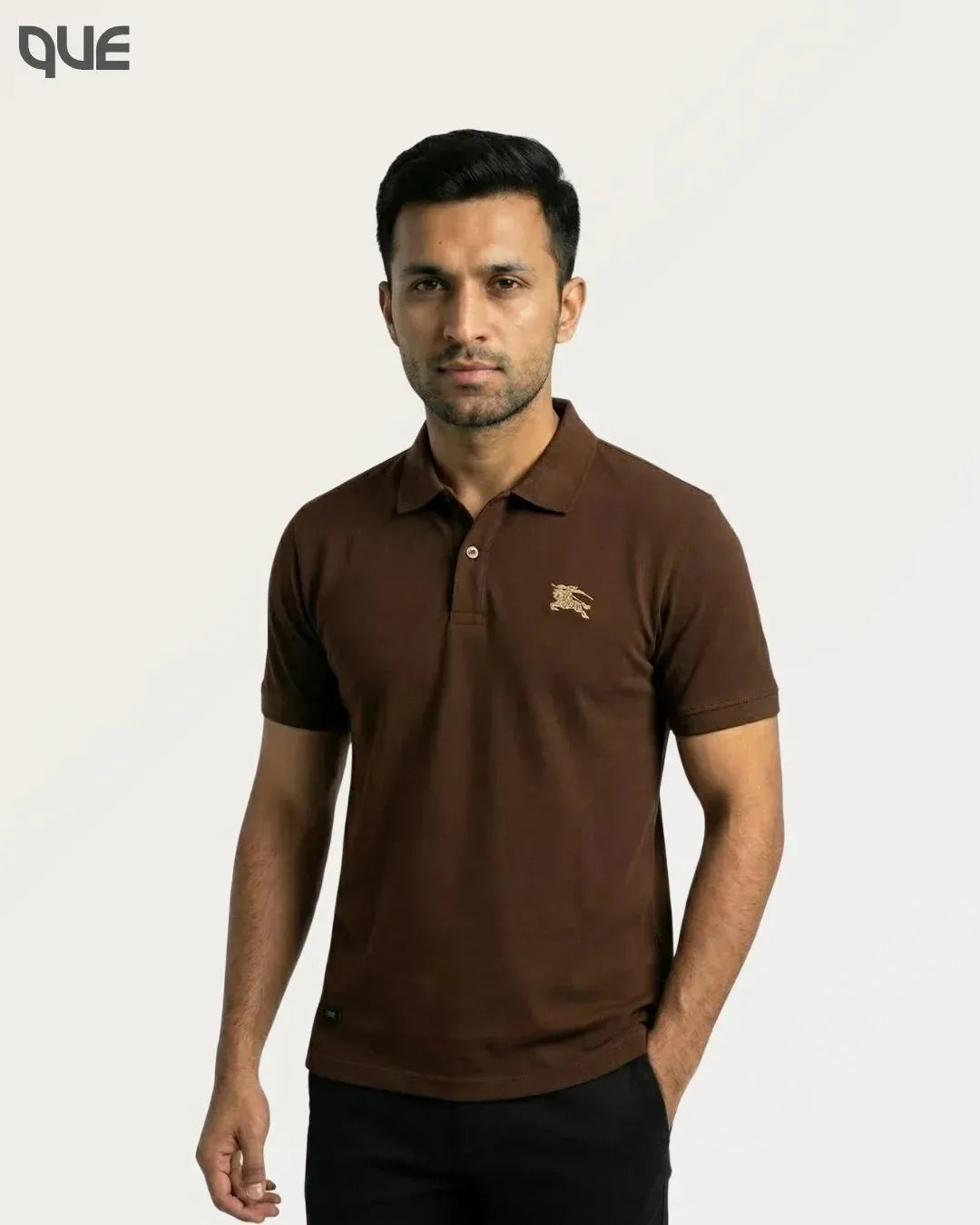 BROWN POLO SHIRT
