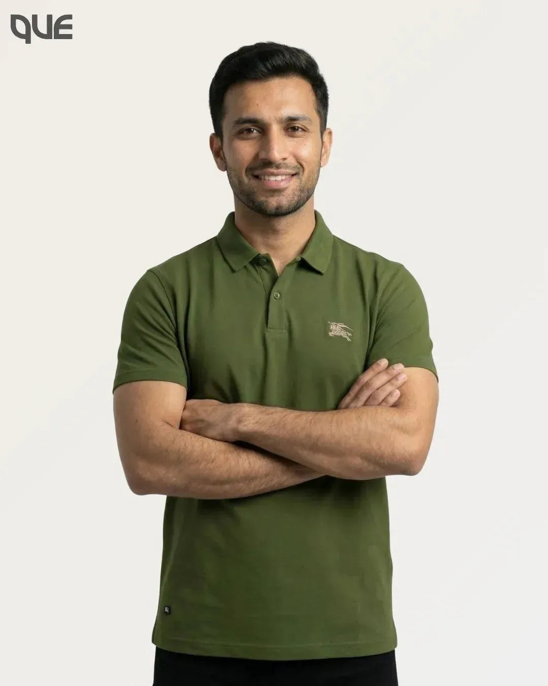 OLIVE GREEN POLO SHIRT