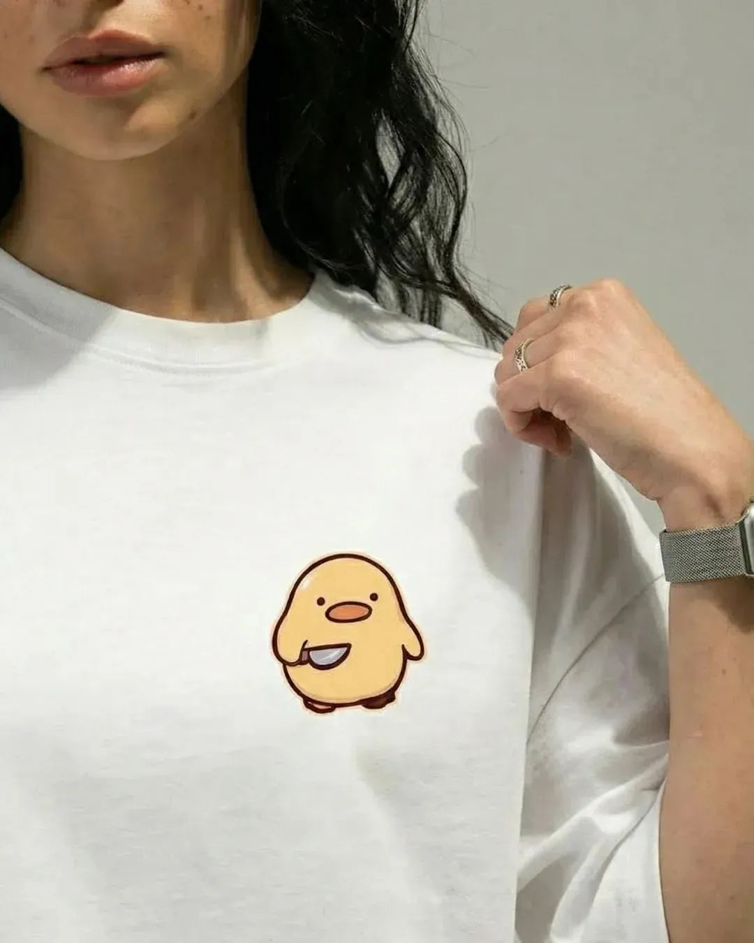 CUTE GRAPHIC OVERSIZED T-SHIRT