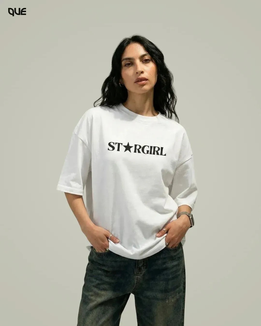 STARGIRL GRAPHIC OVERSIZED T-SHIRT