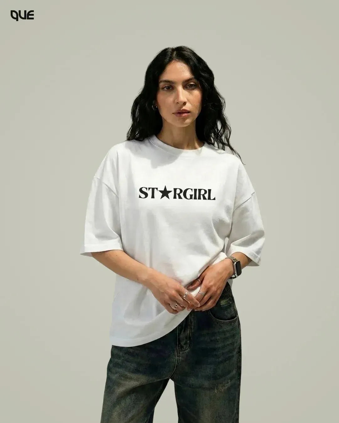 STARGIRL GRAPHIC OVERSIZED T-SHIRT