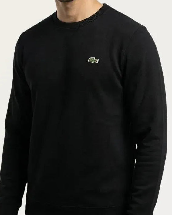 BLACK FULLY STRETCHED SWEATSHIRT