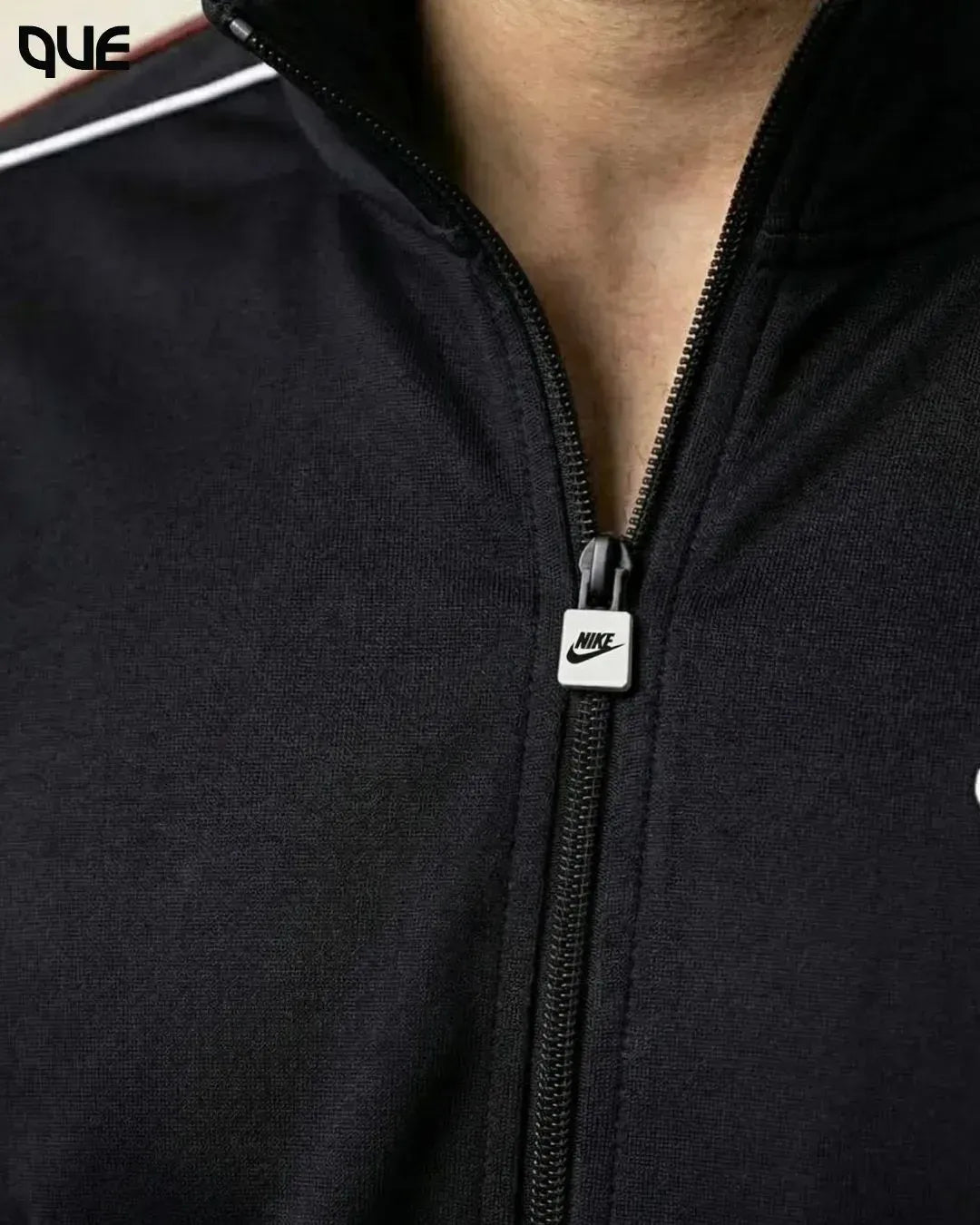 MATTE BLACK TRAINING ZIPPER