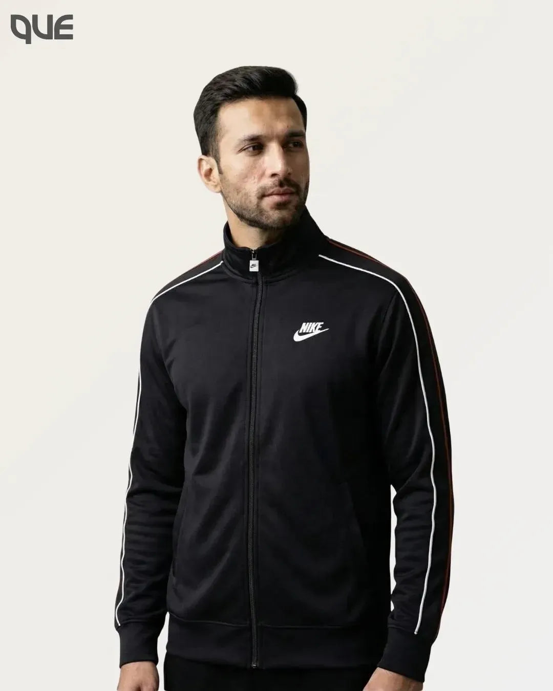 MATTE BLACK TRAINING ZIPPER