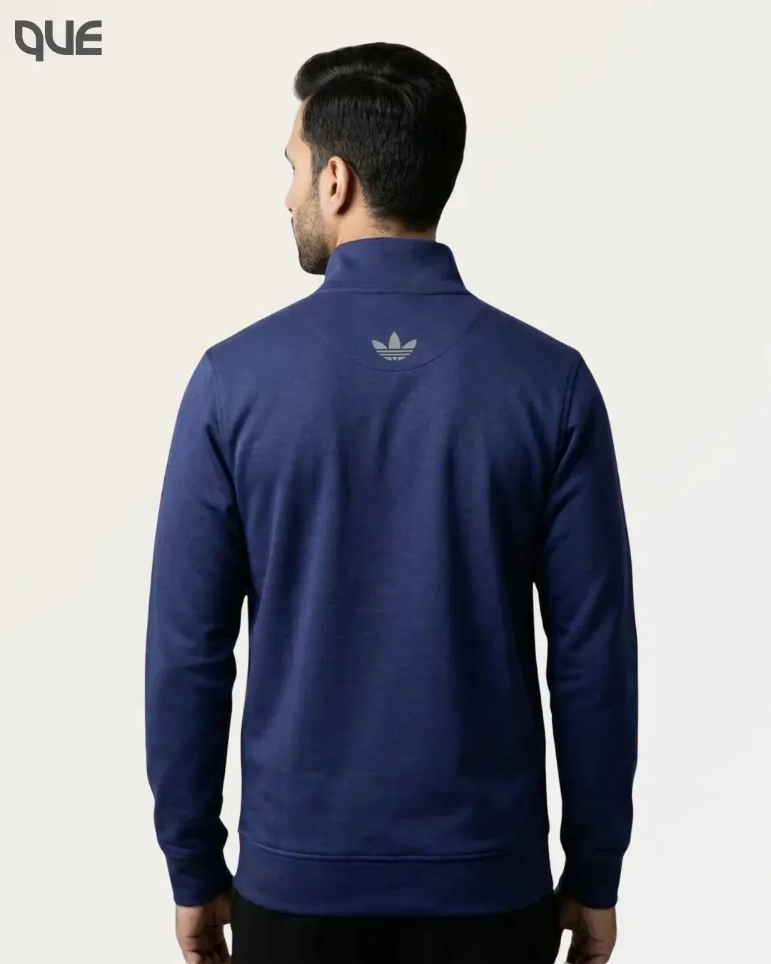 NAVY BLUE TRAINING ZIPPER FOR MEN